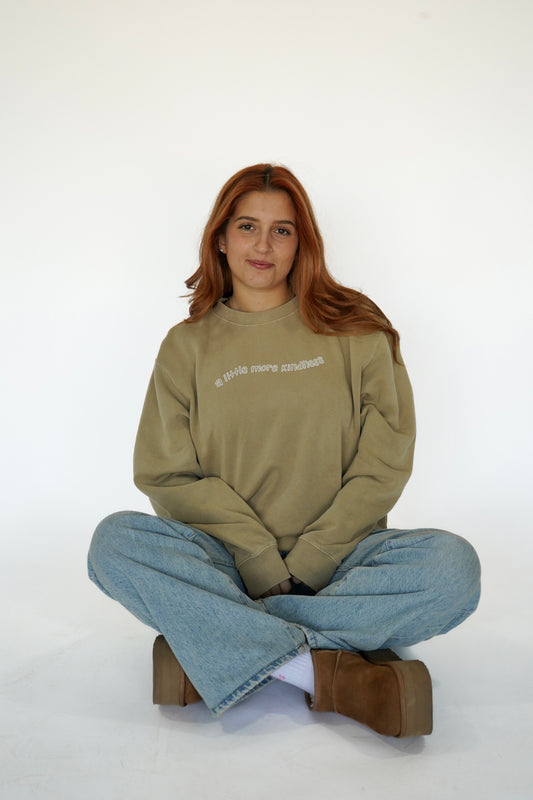 A Little More Kindness Crewneck