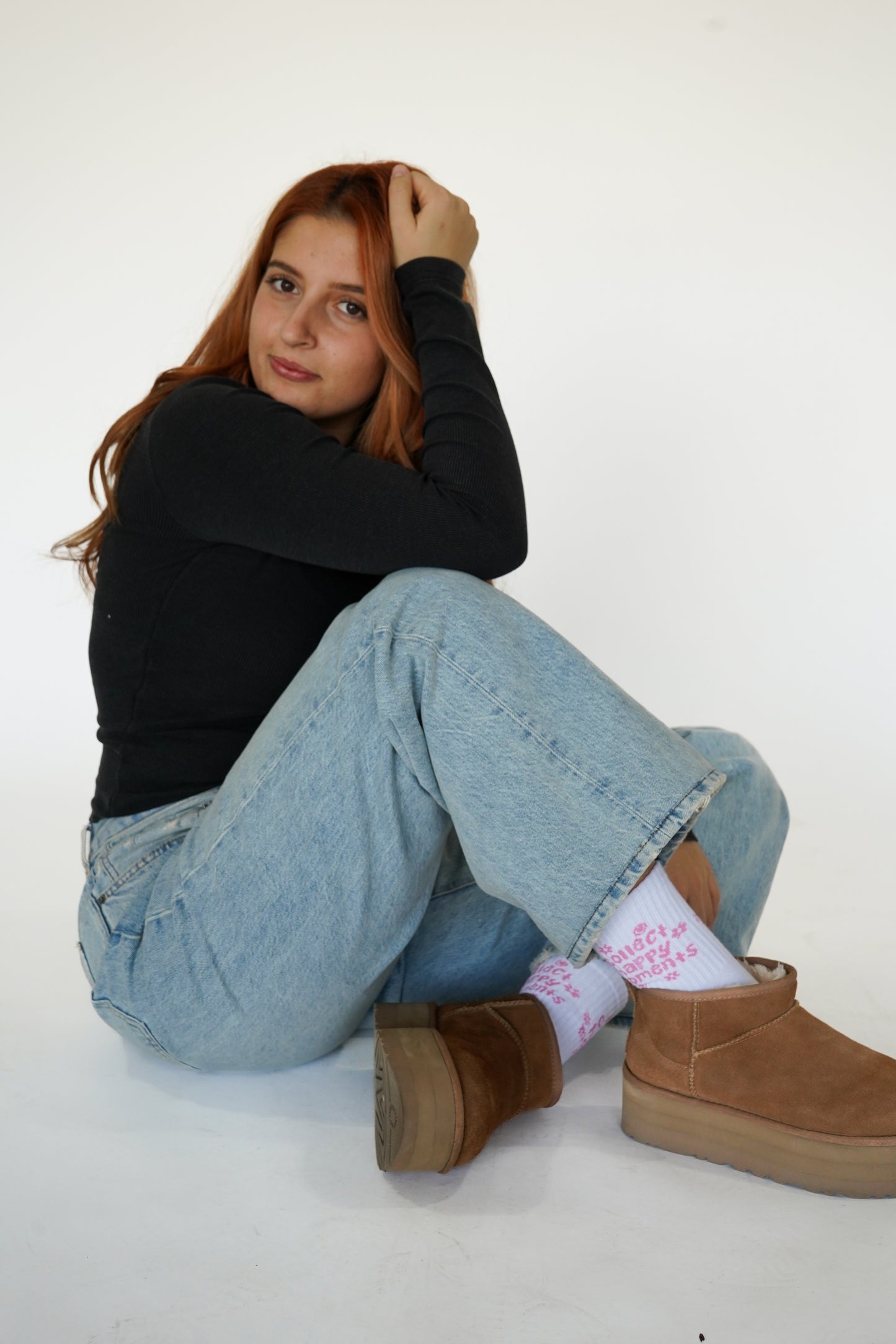 Collect Happy Moments Crew Socks