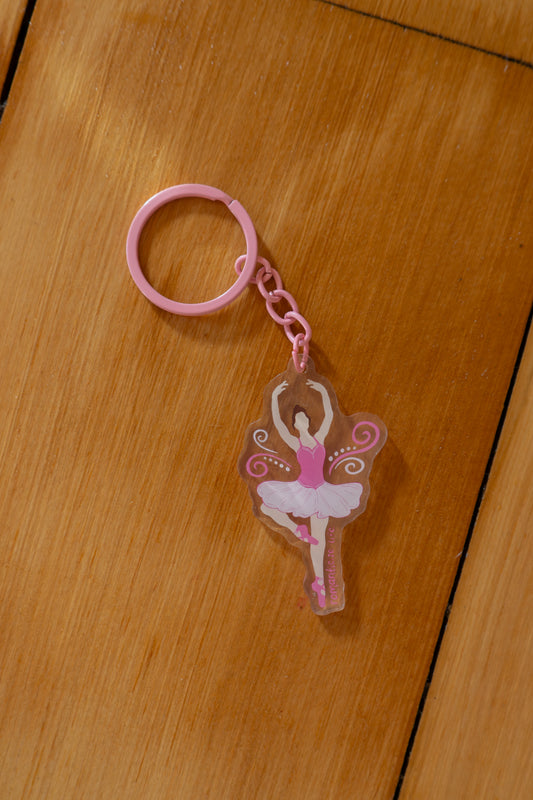 Ballerina Keychain