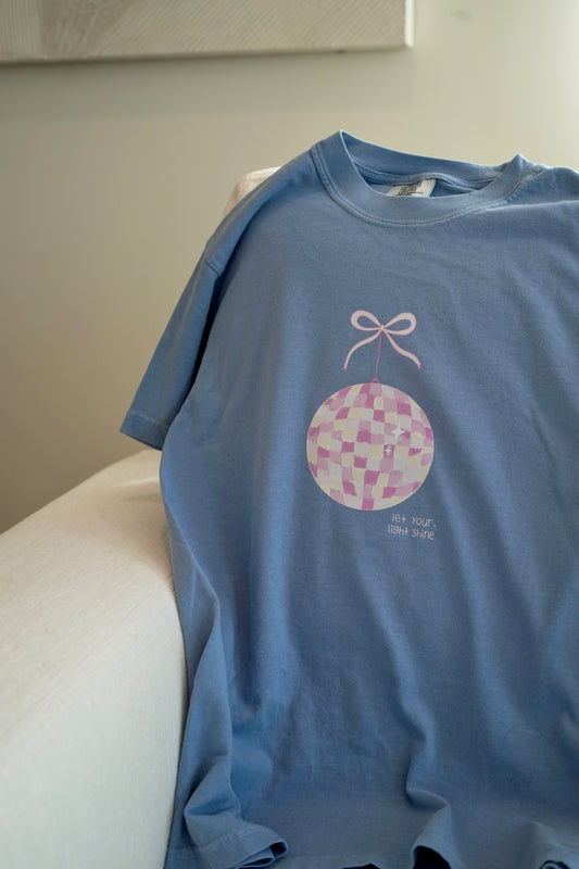 Let Your Light Shine Disco Tee