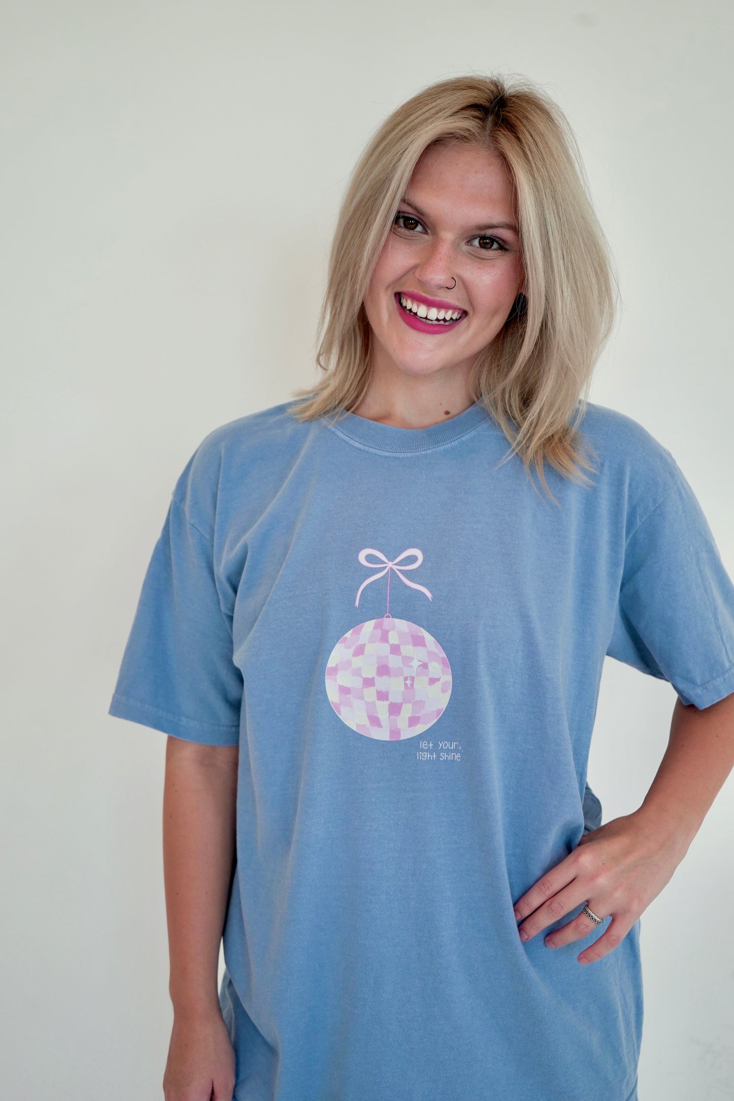 Let Your Light Shine Disco Tee