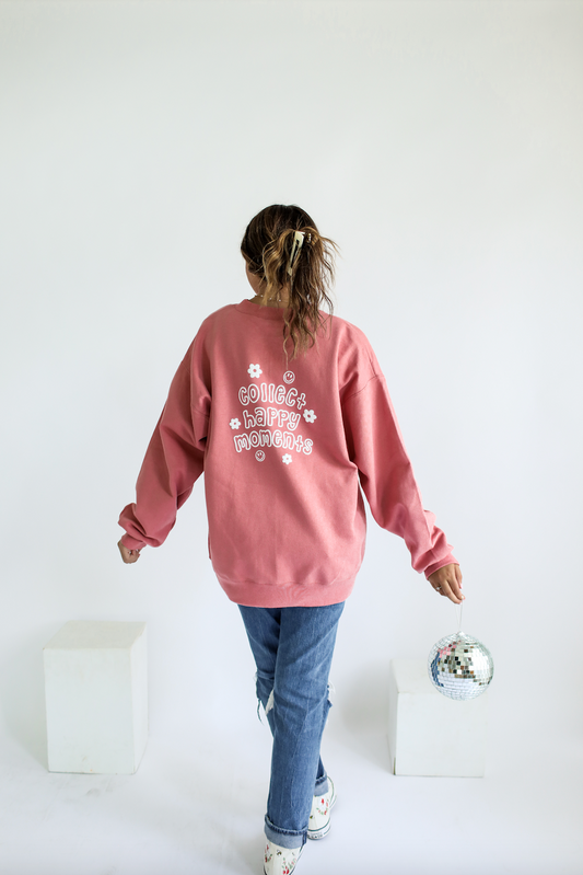 Collect Happy Moments Crewneck