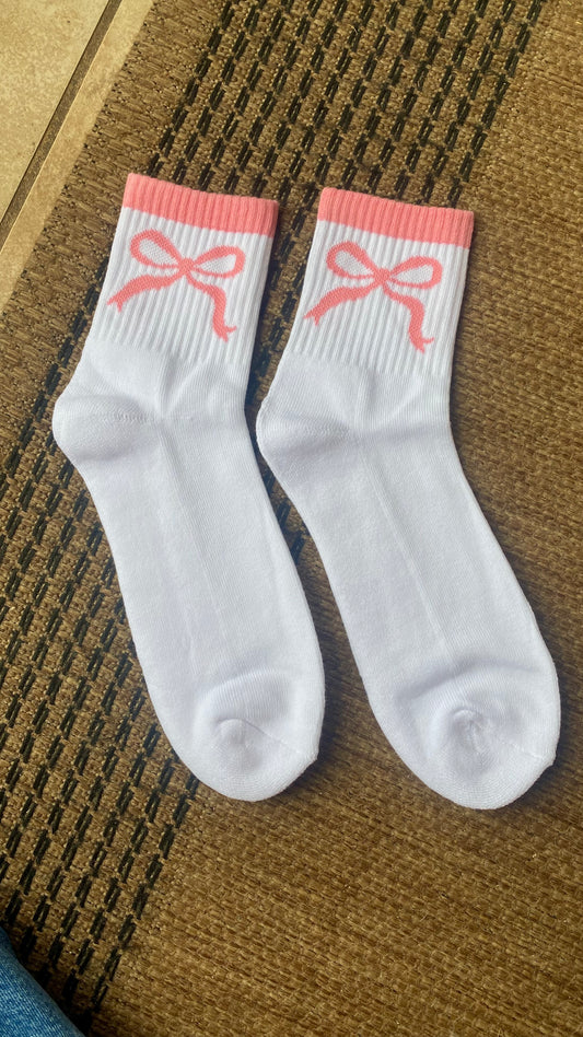 Bow Crew Socks