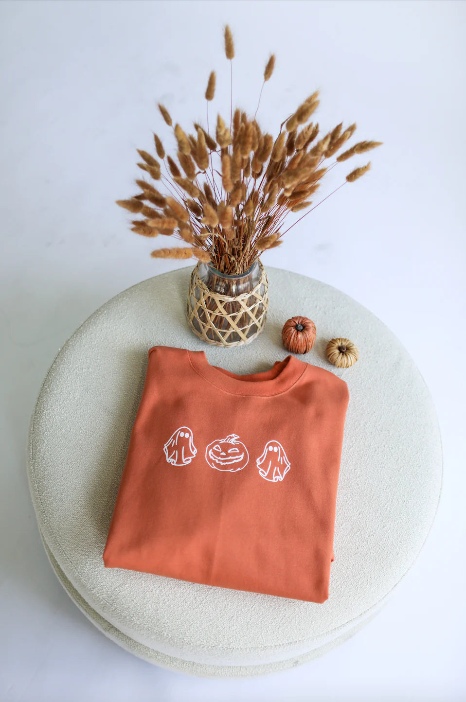 Pumpkin & Ghost Crewneck