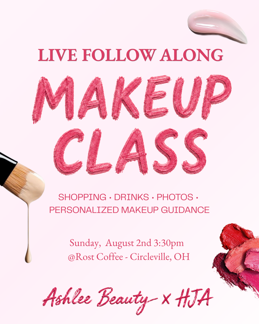 ASHLEE BEAUTY X HJA LIVE MAKEUP CLASS EVENT TICKET
