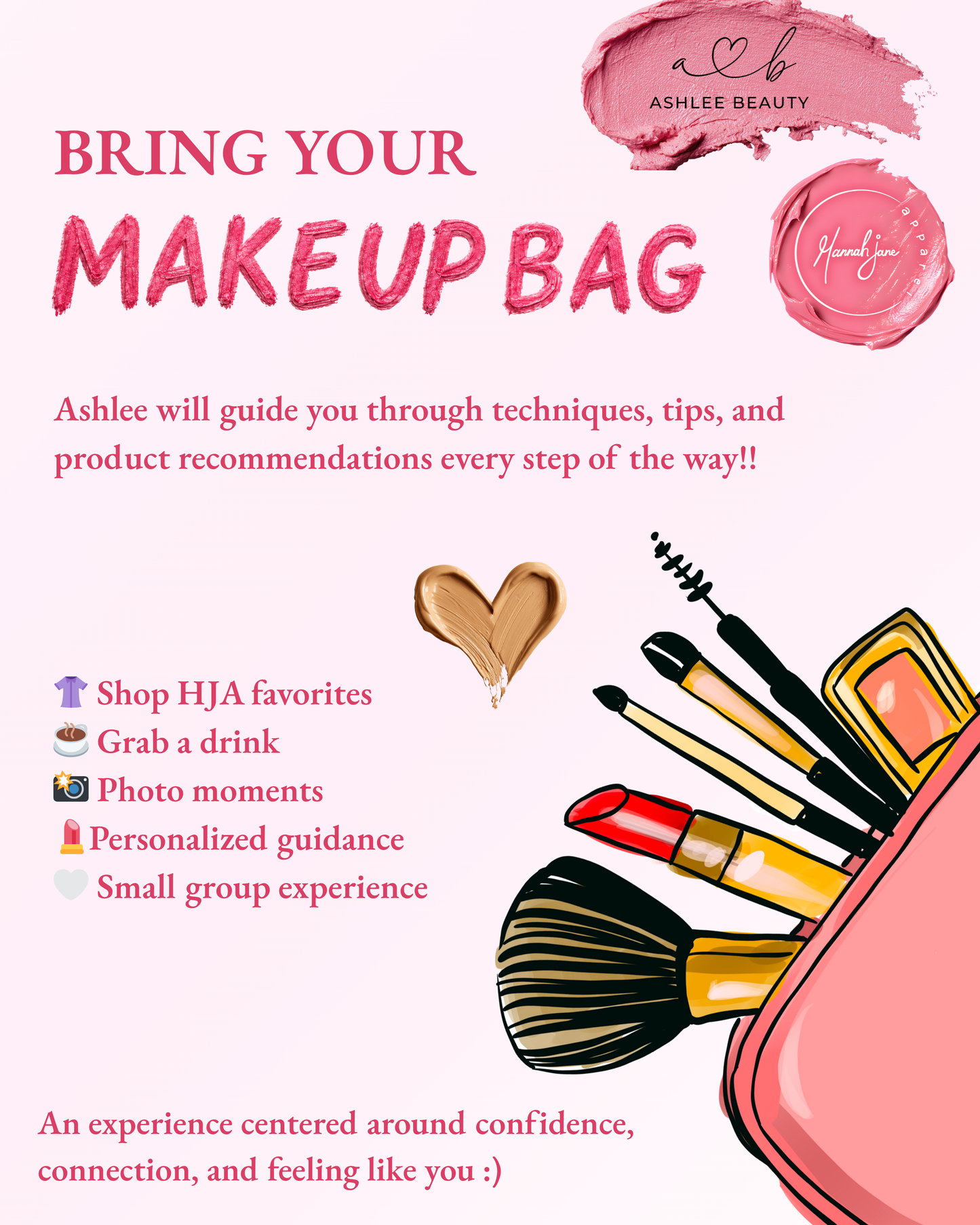 ASHLEE BEAUTY X HJA LIVE MAKEUP CLASS EVENT TICKET