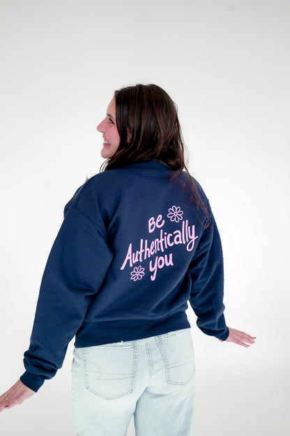 Be Authentically You Crewneck