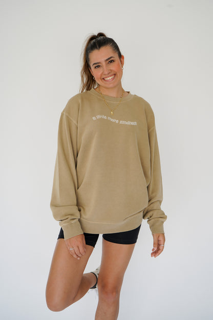 A Little More Kindness Crewneck