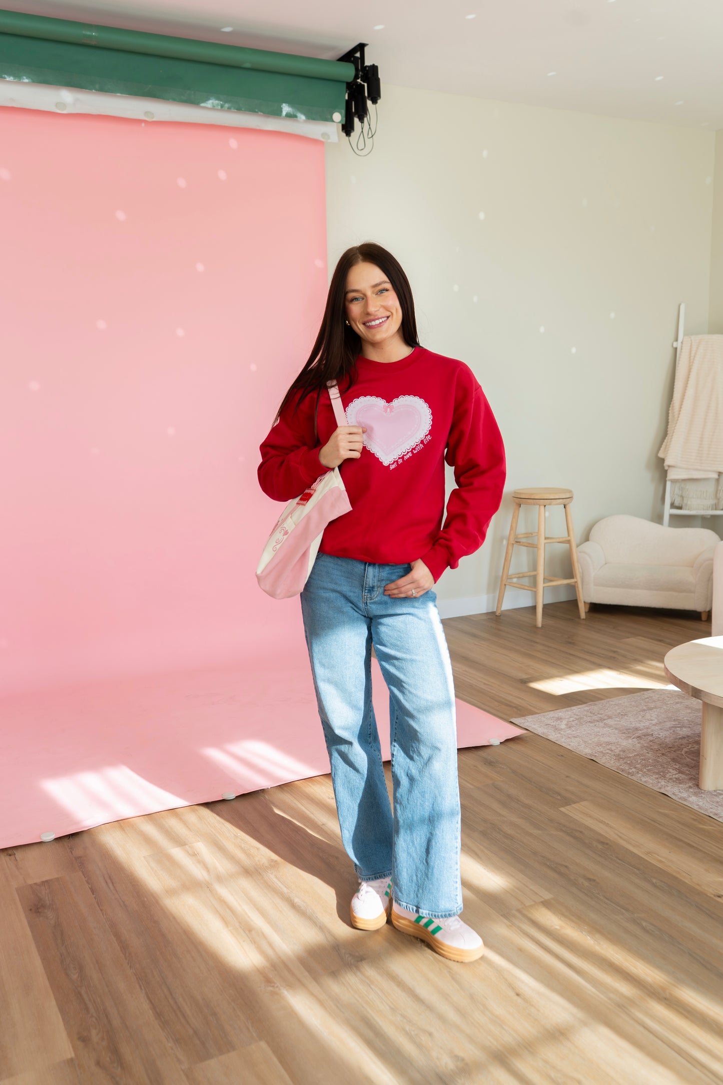 Fall In Love With Life Crewneck