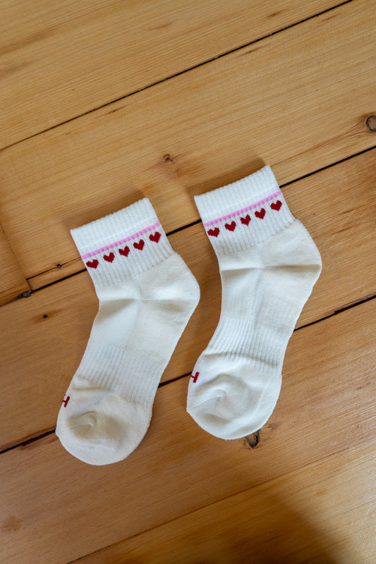 Wrapped in Love Crew Socks
