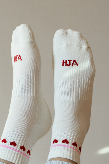 Wrapped in Love Crew Socks