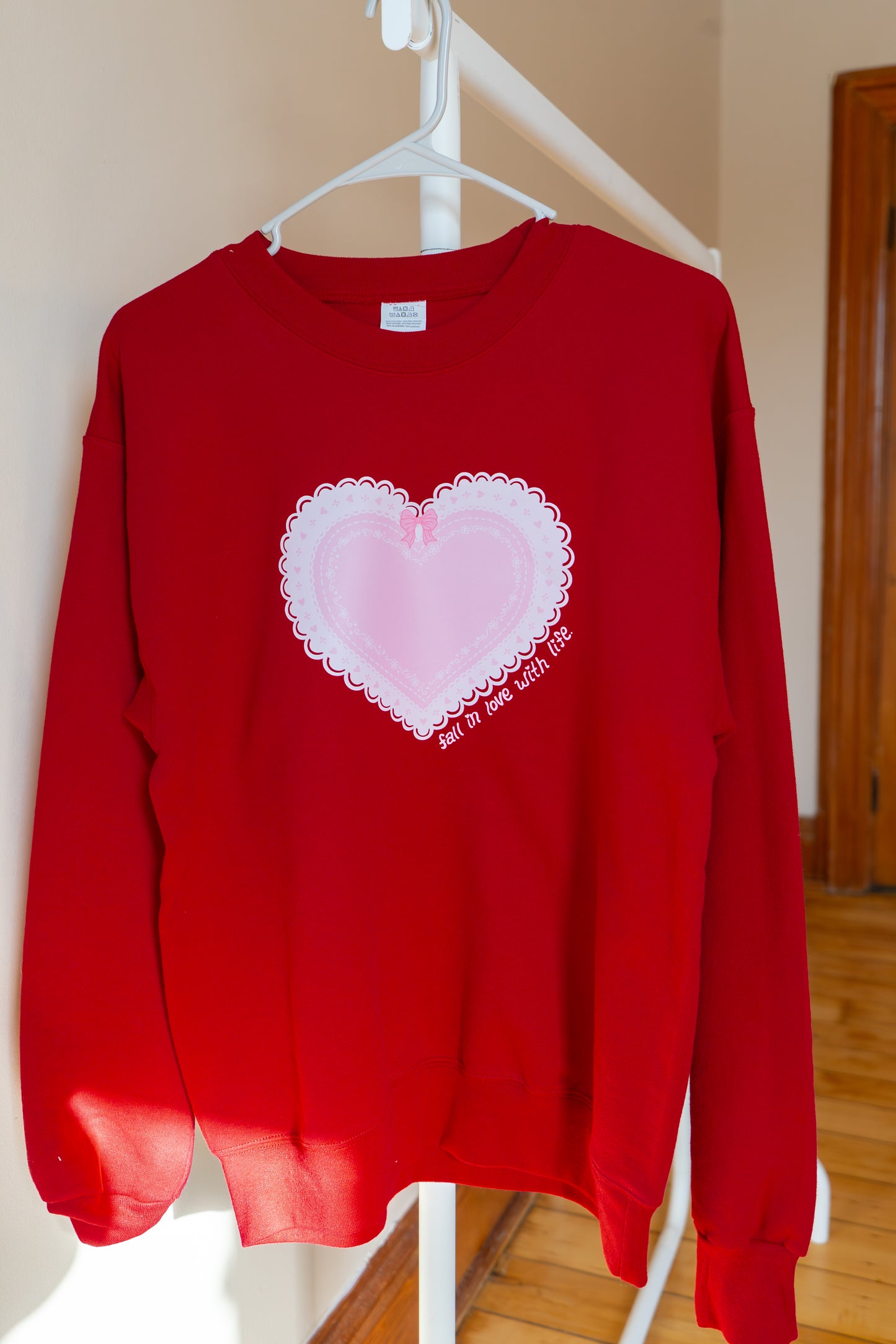 Fall In Love With Life Crewneck