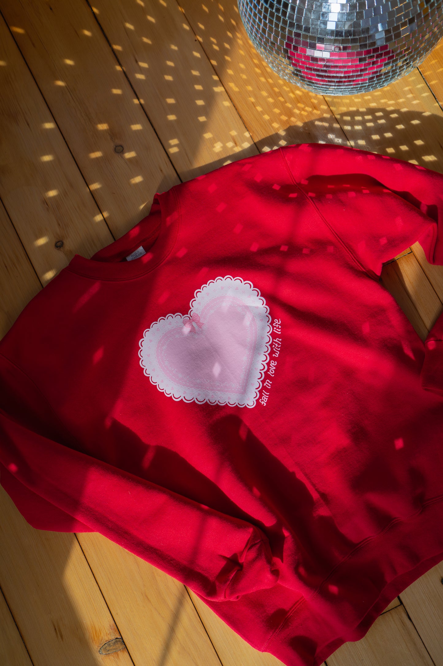 Fall In Love With Life Crewneck