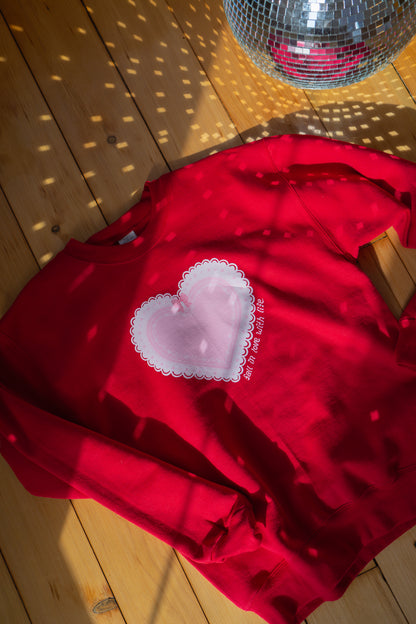 Fall In Love With Life Crewneck