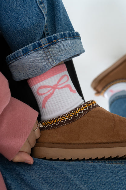 Bow Crew Socks