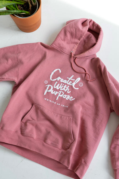 Created With Purpose Sweatshirt Pink