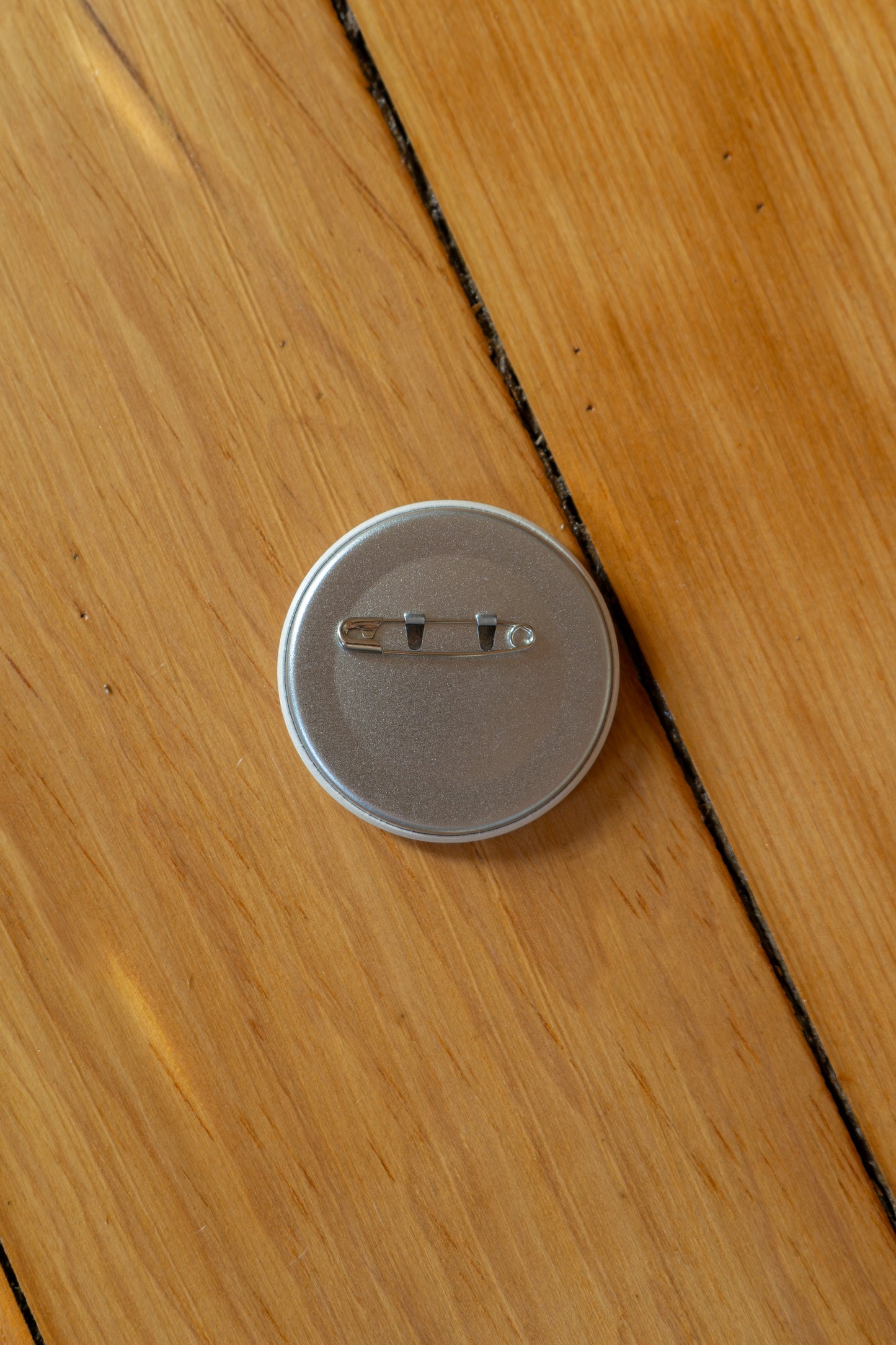Flower Button Pin