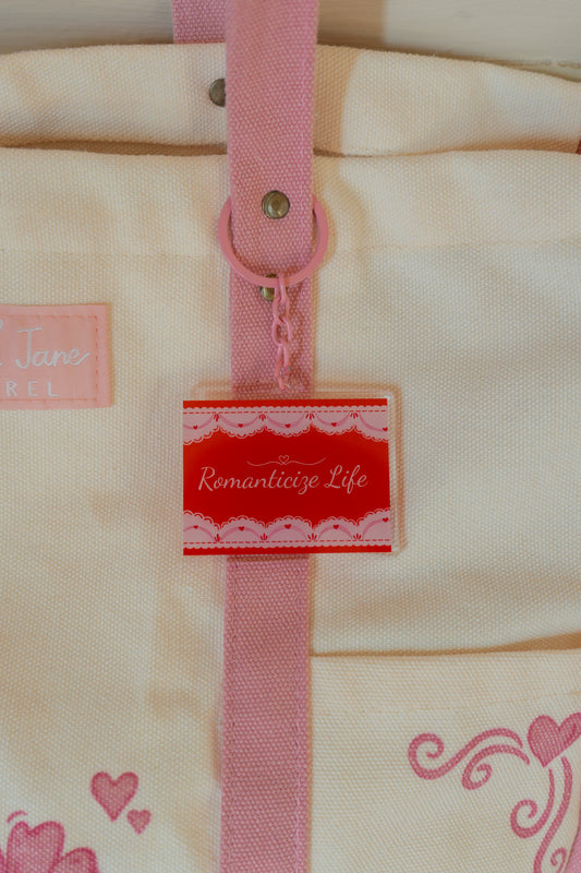 Romanticize Life Keychain