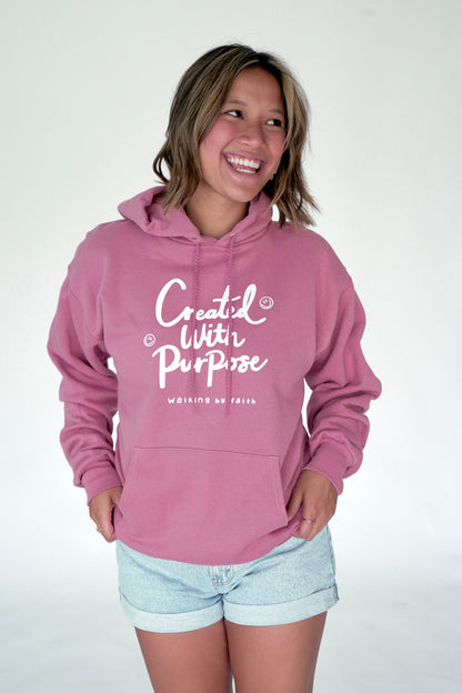 Created With Purpose Sweatshirt Pink