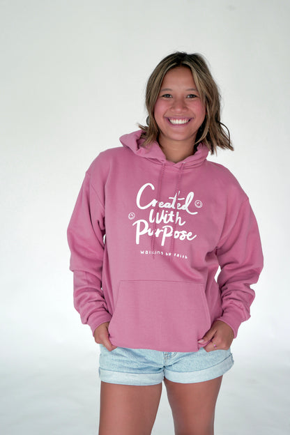 Created With Purpose Sweatshirt Pink
