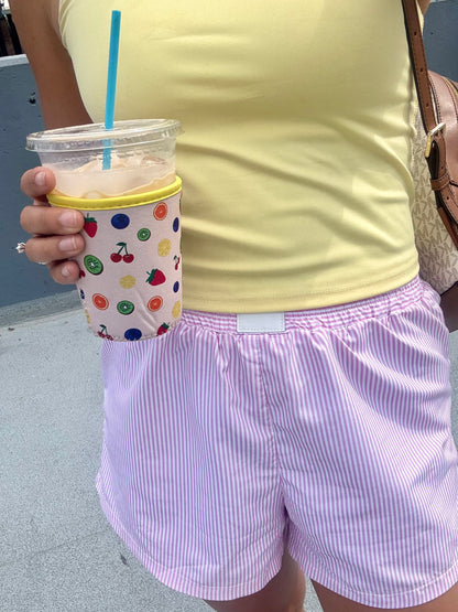 Fruit Iced Coffee/Drink Coozie