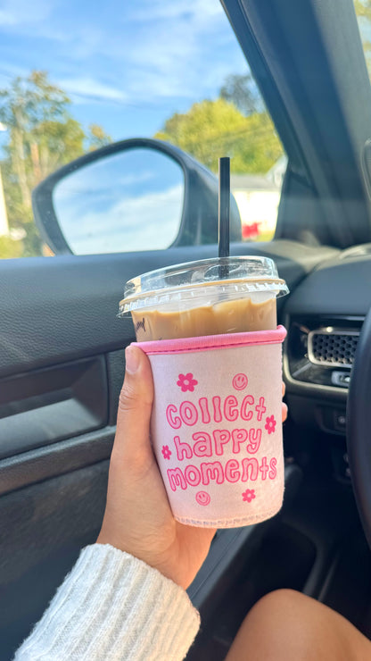 Collect Happy Moments Iced Coffee/ Drink Coozie