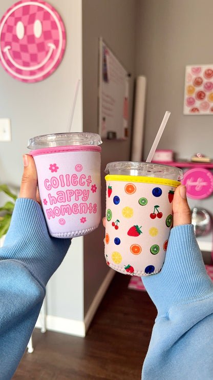 Fruit Iced Coffee/Drink Coozie