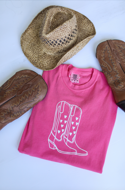 Cowgirl Hearts Tee