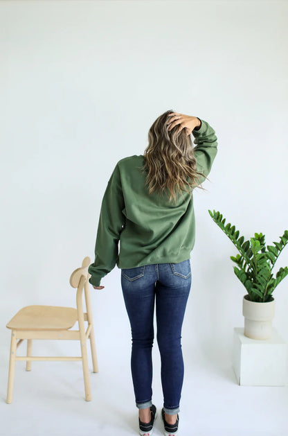 Monstera Plant Crewneck