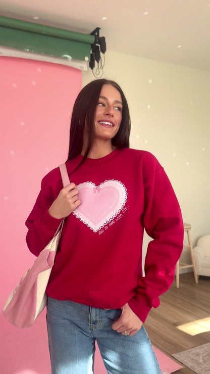 Fall In Love With Life Crewneck