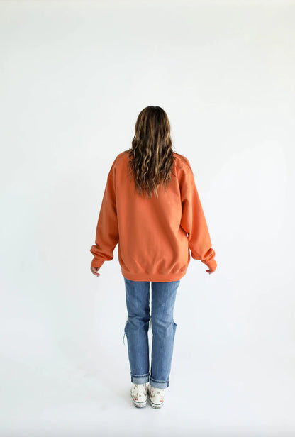 Pumpkin & Ghost Crewneck